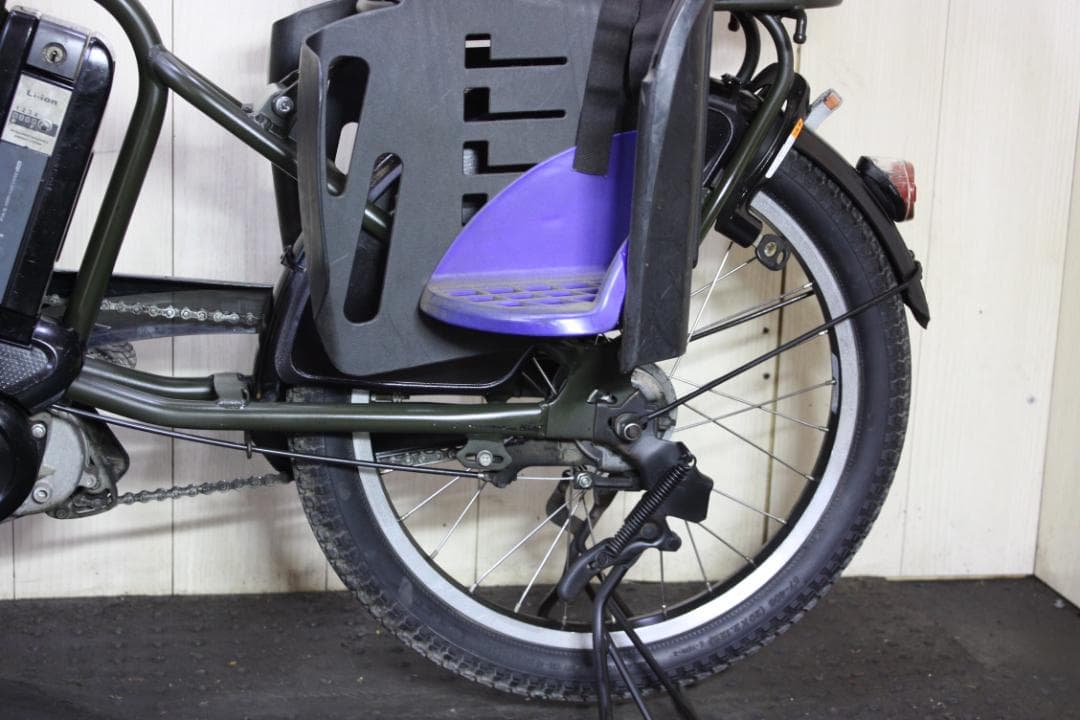 ヤマハPASKiss miniX863-1006 20型大容量8.1AH無光沢緑