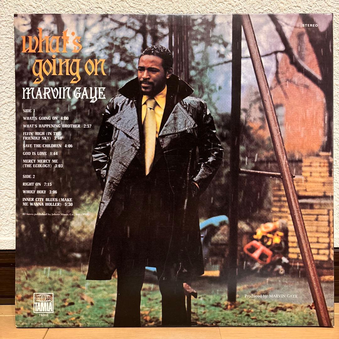 Marvin Gaye What's Going On レコード LP soul