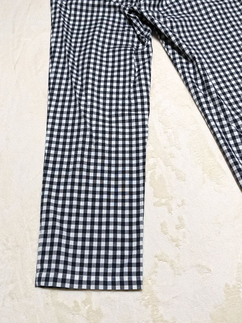 ビームスゴルフ BEAMS ギンガムチェック サブリナパンツ ゴルフウェア