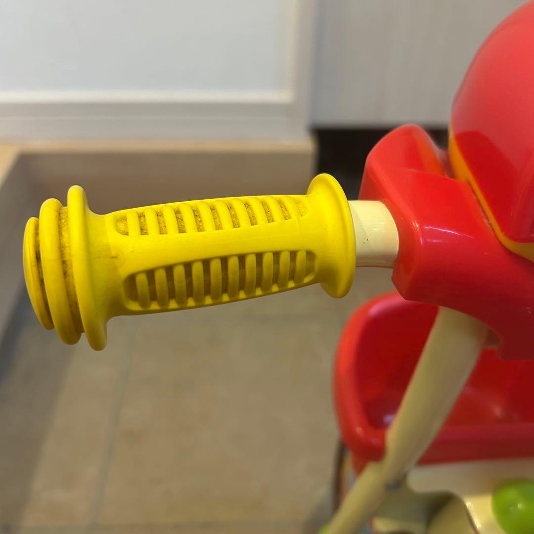 アンパンマン 三輪車 日よけ傘付き ガード付き