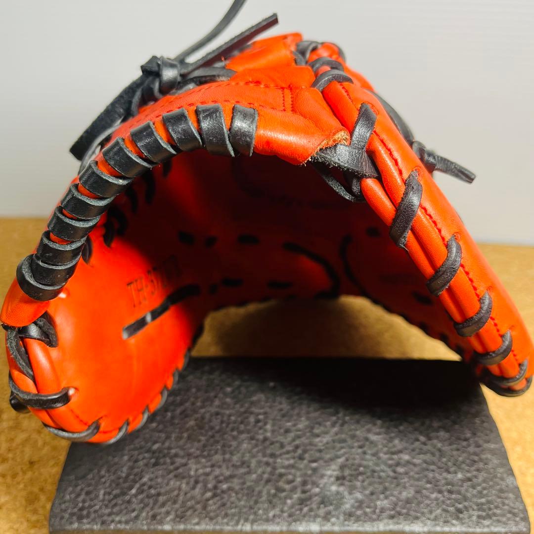 美品】ハタケヤマ軟式一塁手ミット/THー371WRプロフェッショナルモデル/一般