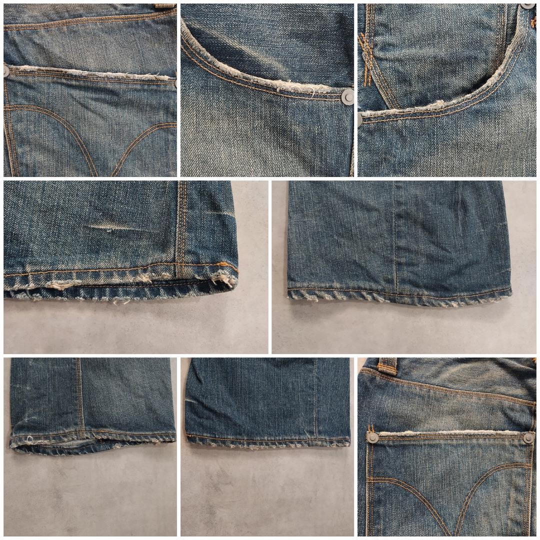 リーバイス エンジニアード ジーンズ W32 フレア 00s 立体 18650