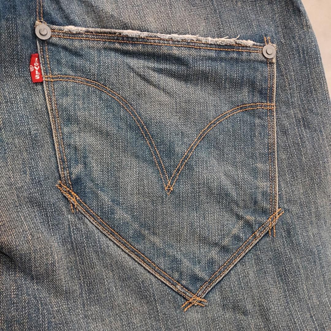 リーバイス エンジニアード ジーンズ W32 フレア 00s 立体 18650