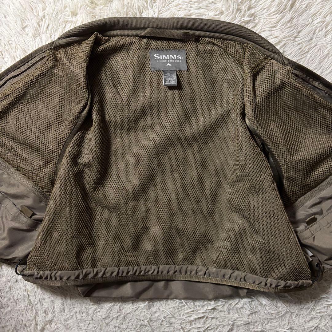 美品■simms フィッシングベスト　ガイドベスト　RE38497 L