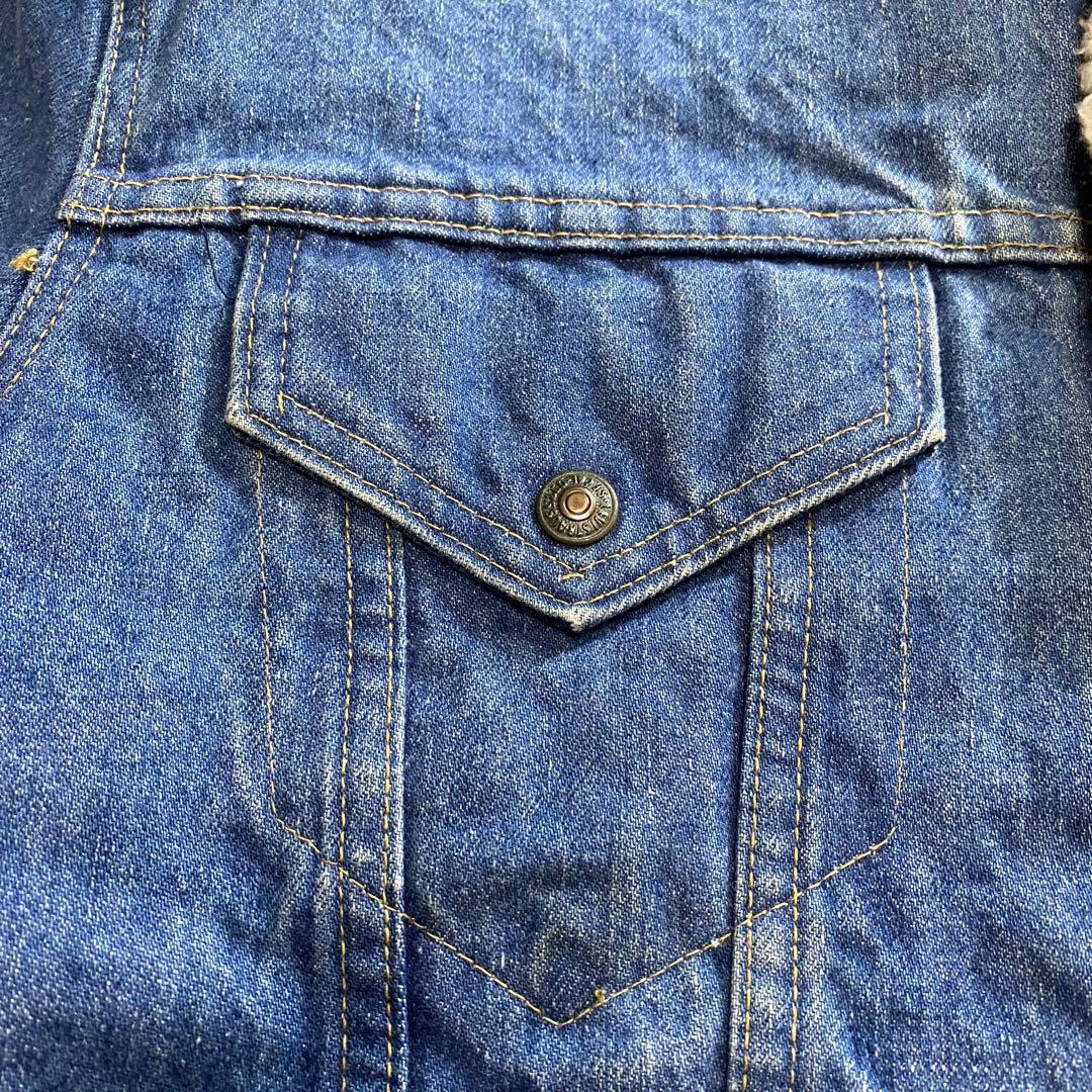70s Levis リーバイス 70605 ボアデニムジャケット 42 常田大希