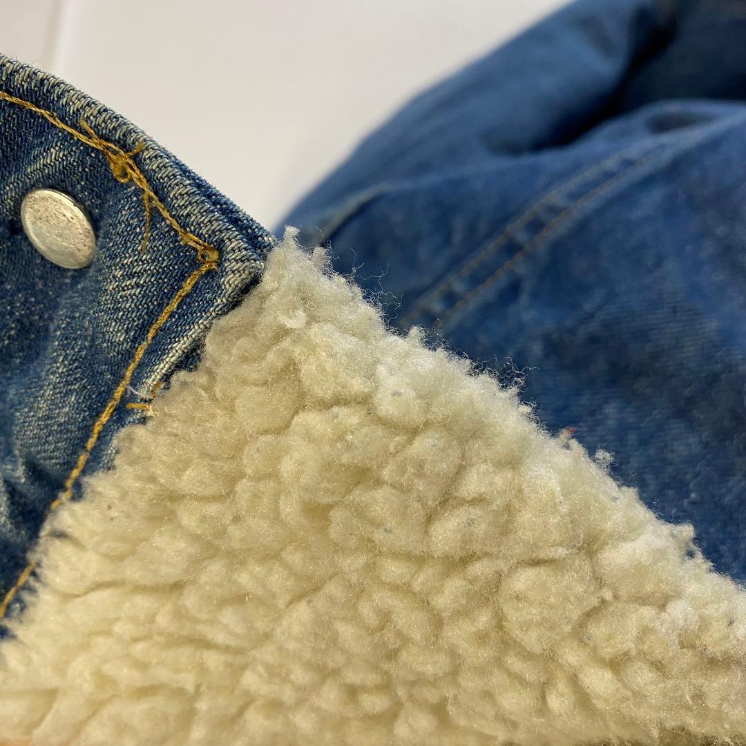70s Levis リーバイス 70605 ボアデニムジャケット 42 常田大希