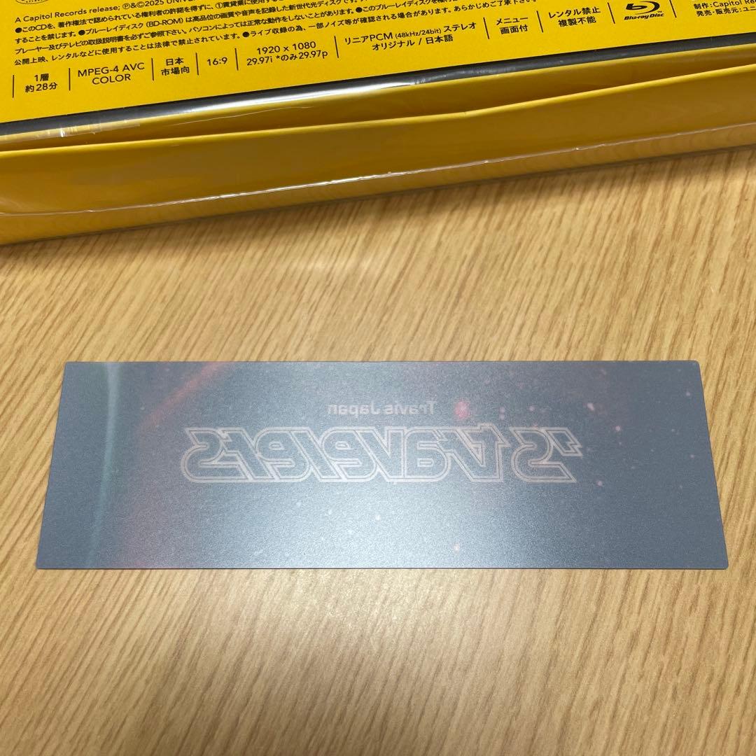 stravelers Travis Japan FC盤　ブルーレイ　新品未開封