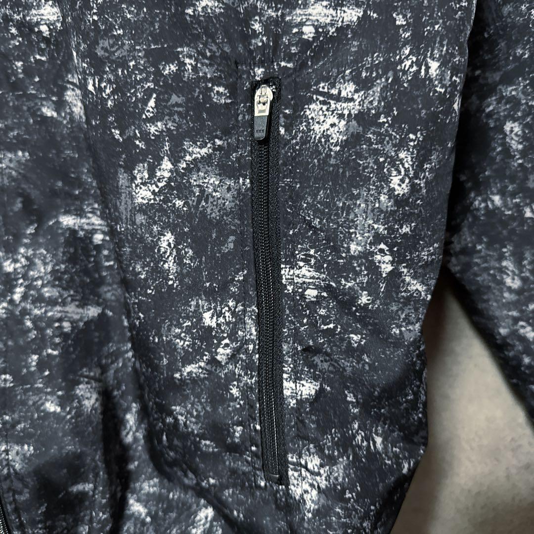 久保田スラッガー 総柄 フルジップ 野球 ジャケット アウター ブラック L