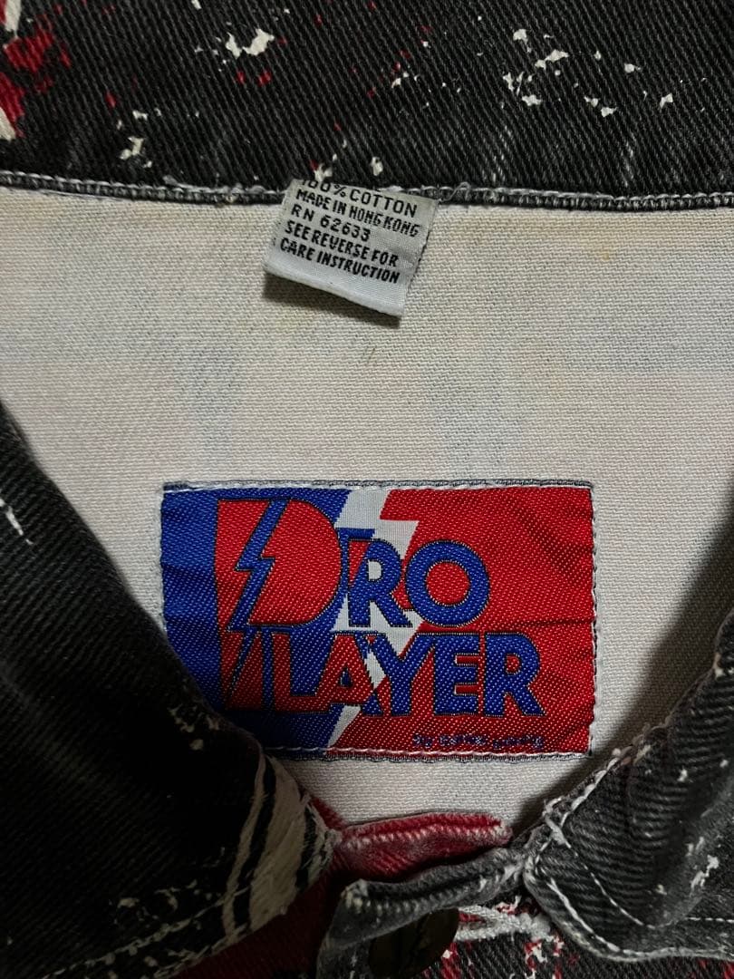 ユ*キ様 90s ProPlayer UNLV All Over NFL デニム