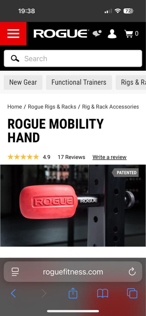 ROGUE モンスターパワーラック バーベルGYMWAY ウエイトプレート