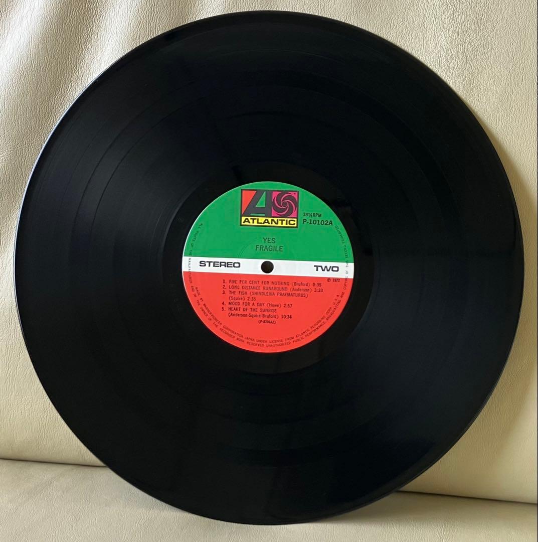 Y E S（イエス） - F R A G I L E　アナログLPレコード国内盤