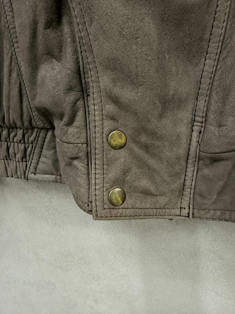 希少　ヴィンテージレザーライダース ビッグシルエット