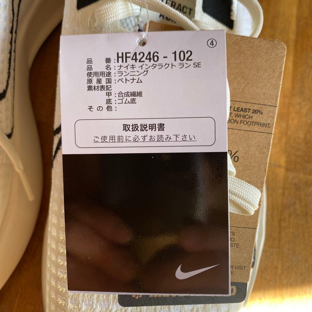 【未使用】Nike インタラクト ラン SE メンズ29.5cm