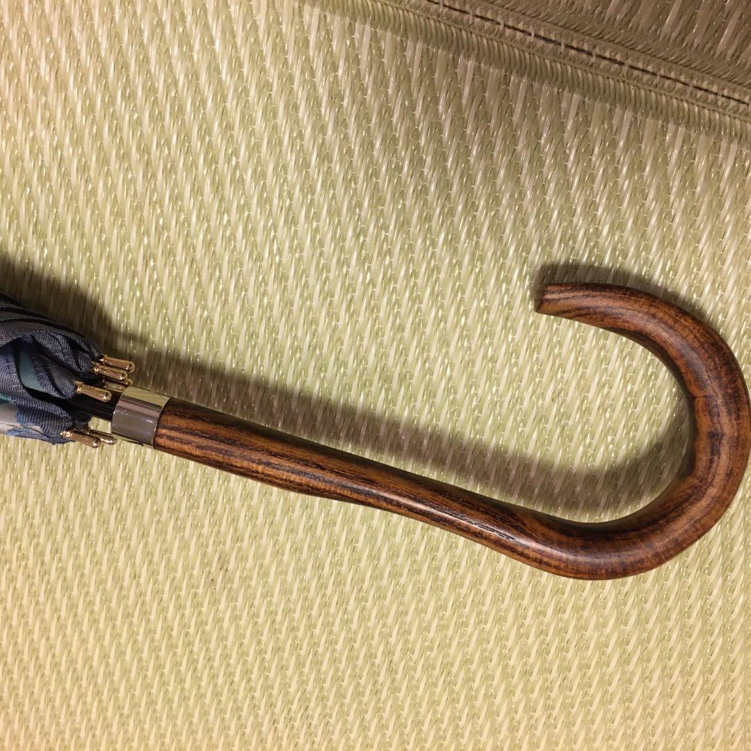 新品　V and A いちご泥棒先染めジャガード織長傘　晴雨兼用