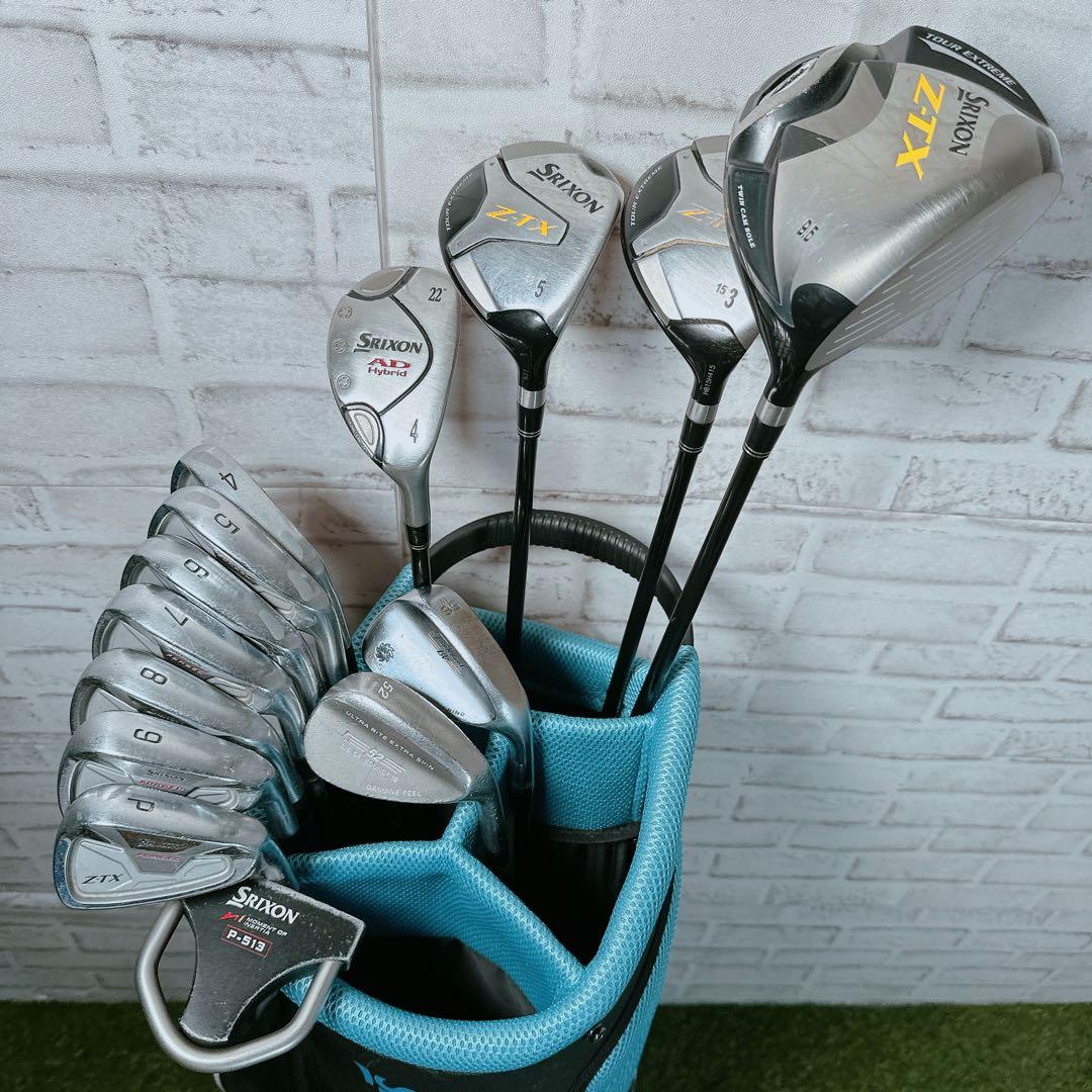 SRIXON Z-TX メンズゴルフクラブ フルセット スリクソン 豪華14本