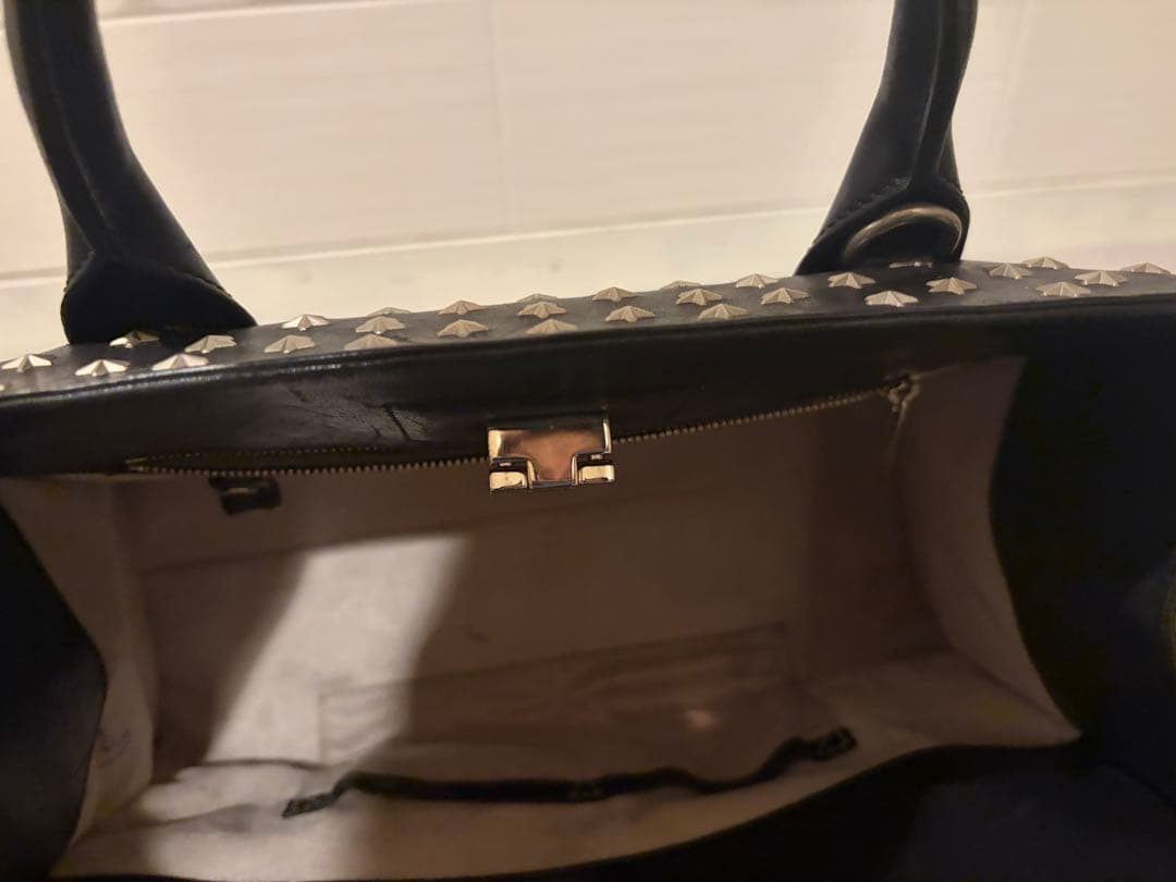 JIMMY CHOO/ジミー チュウ　スタッズ付きハンドバック