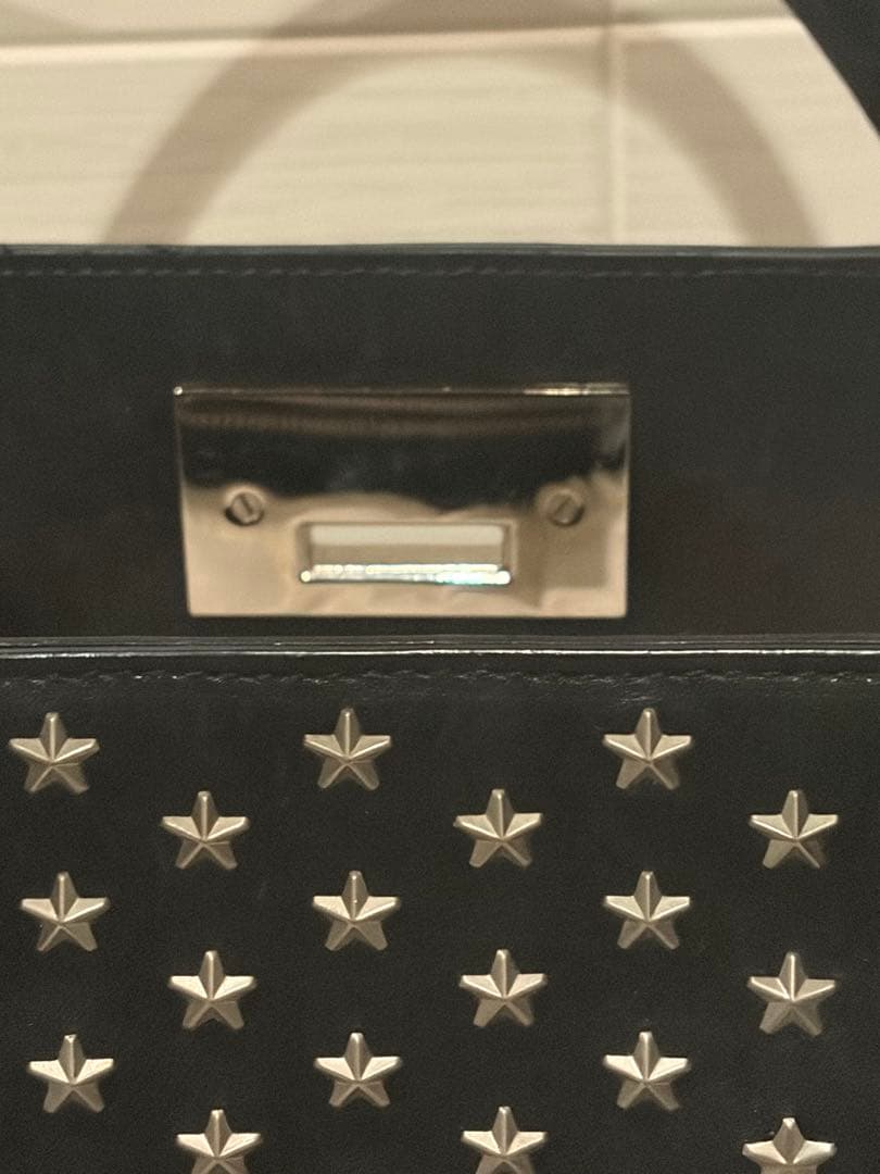 JIMMY CHOO/ジミー チュウ　スタッズ付きハンドバック