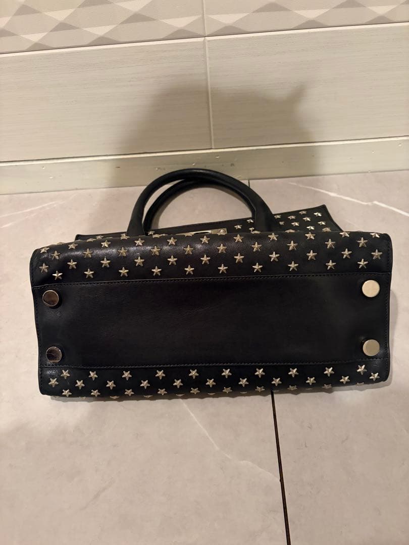JIMMY CHOO/ジミー チュウ　スタッズ付きハンドバック