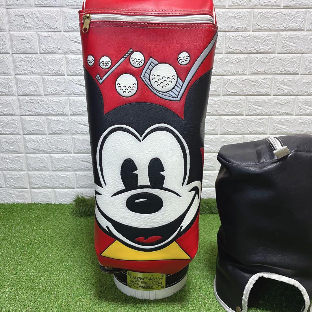 美品 入手困難 BELDINGSPORTS ミッキーマウス キャディバッグ
