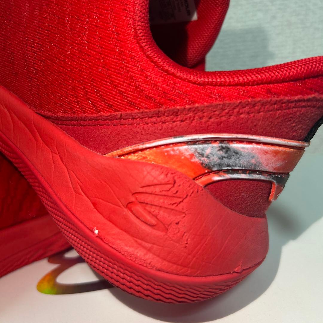 CURRY バスケットボールシューズ レッド