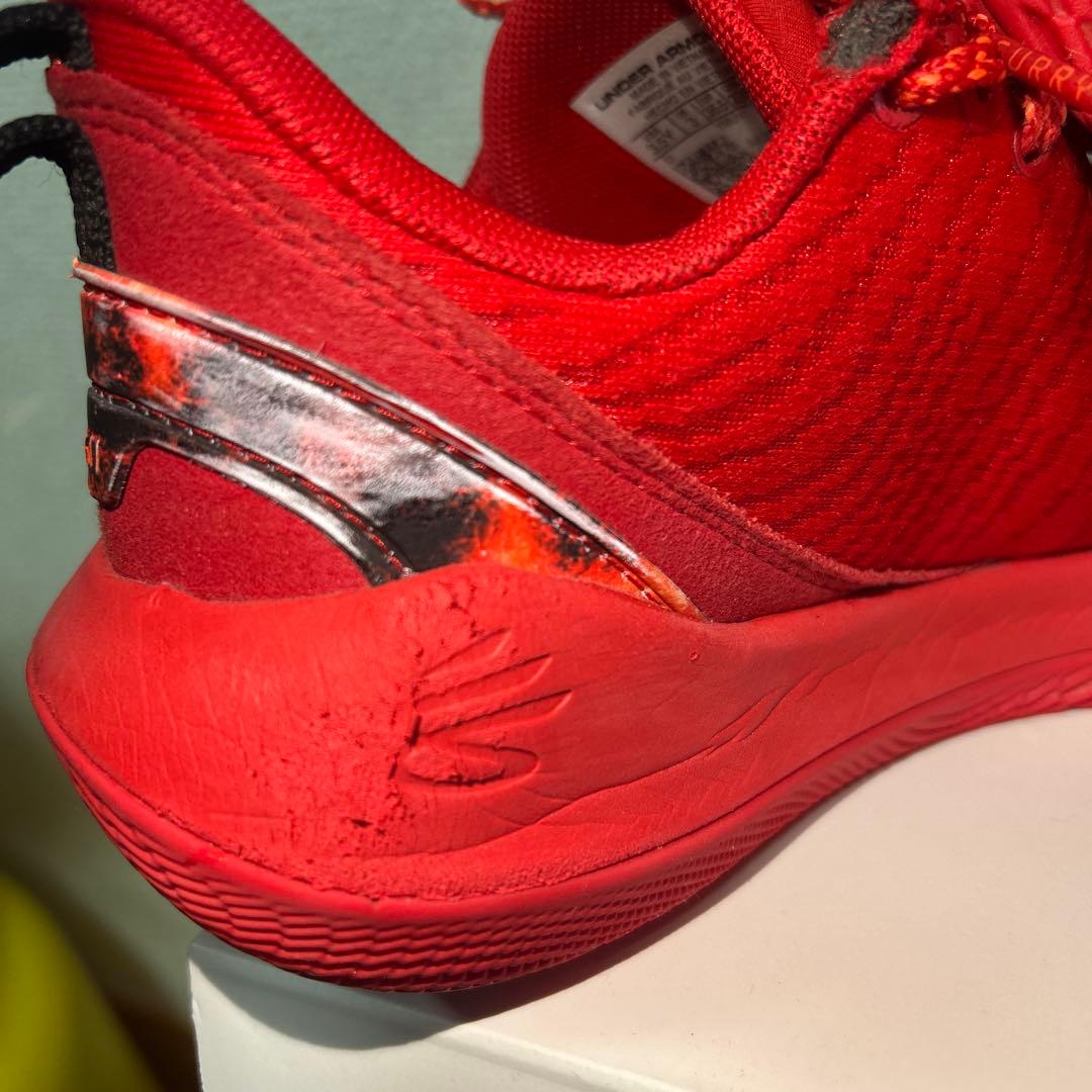 CURRY バスケットボールシューズ レッド