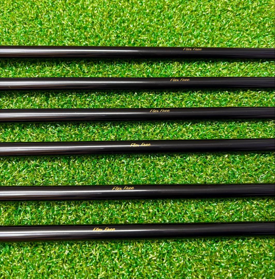 キャスコ ドルフィンブラック アイアン 6本 DI-122 ATTAS FF65