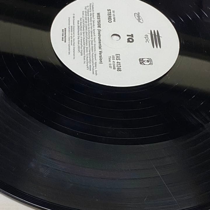 超希少プロモ TQ / WESTSIDE 12インチ シングル