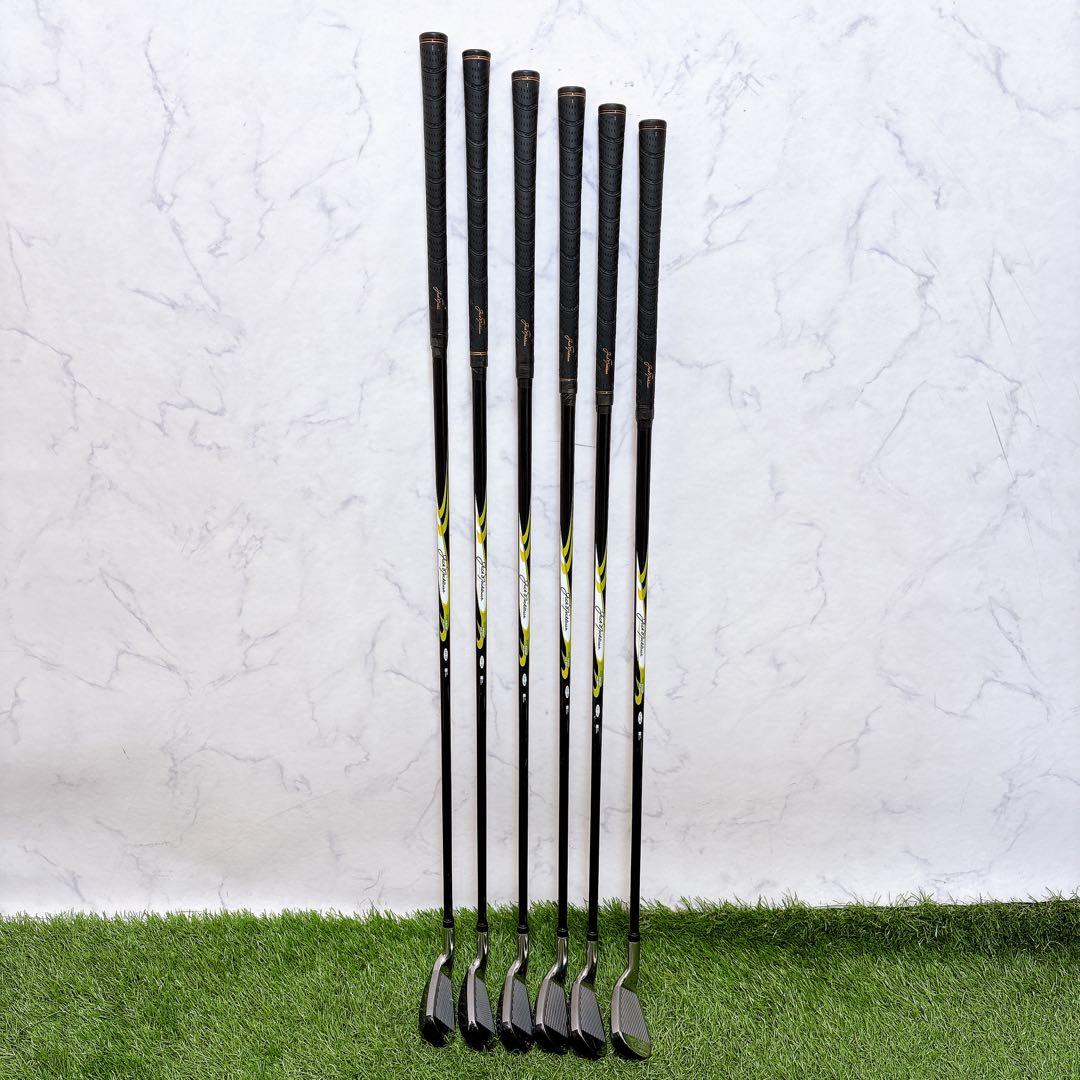 名器！ジャック・ニクラウス　メンズアイアンセット　右利き　FLEX SR 6本