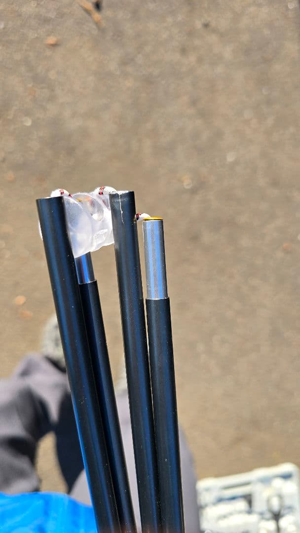 ニーモ タニ 1p フットプリント、ペグ、交換ポール付き