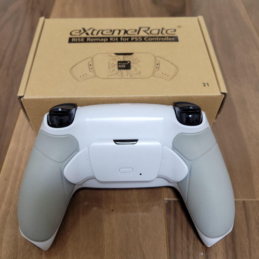 PS5 DualSenseワイヤレスコントローラ 背面パッド装着済み