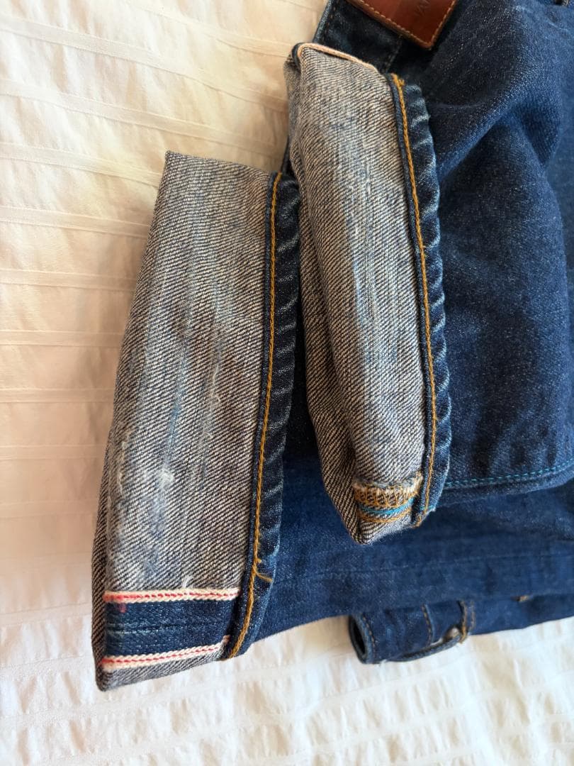 31W Japan Blue Jeans Circle ダークブルージーンズ