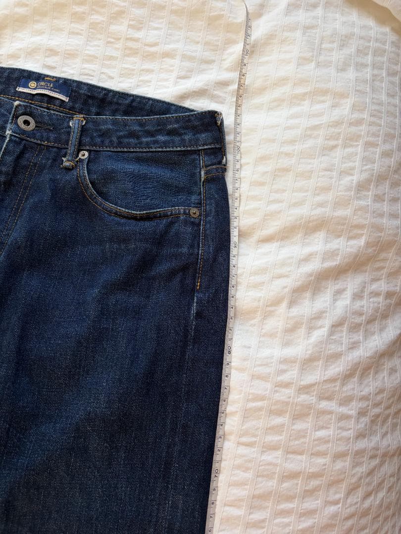 31W Japan Blue Jeans Circle ダークブルージーンズ
