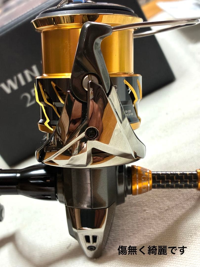 【極美品】シマノ リール 20ツインパワー2500SHG【ダブルハンドル仕様】