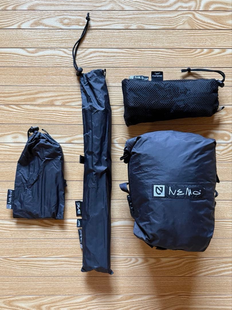 NEMO TANI 2P/ニーモタニ2P/2人用軽量山岳テント/フットプリント付