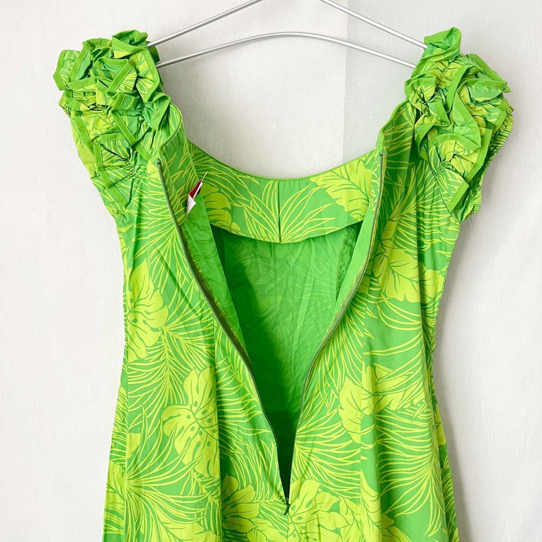 ハワイ製　フラダンス　ドレス　ムームー　CCFahions 大きめサイズ