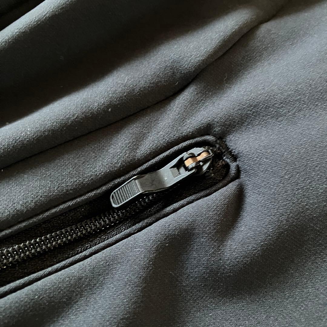 ゼロハリバートン ジップジャケット フリース ダークグレー メンズ 2L（XL）