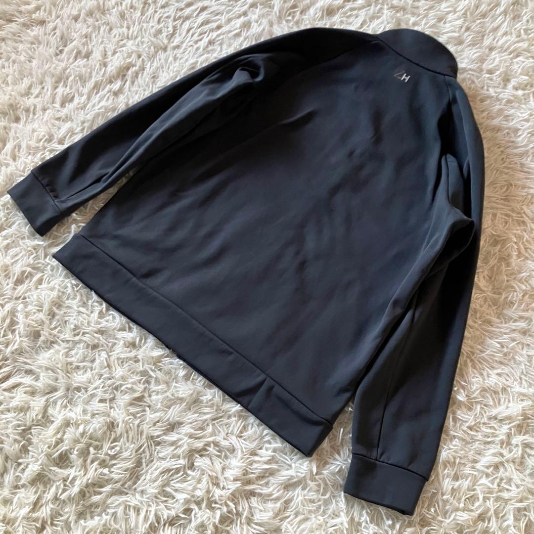 ゼロハリバートン ジップジャケット フリース ダークグレー メンズ 2L（XL）