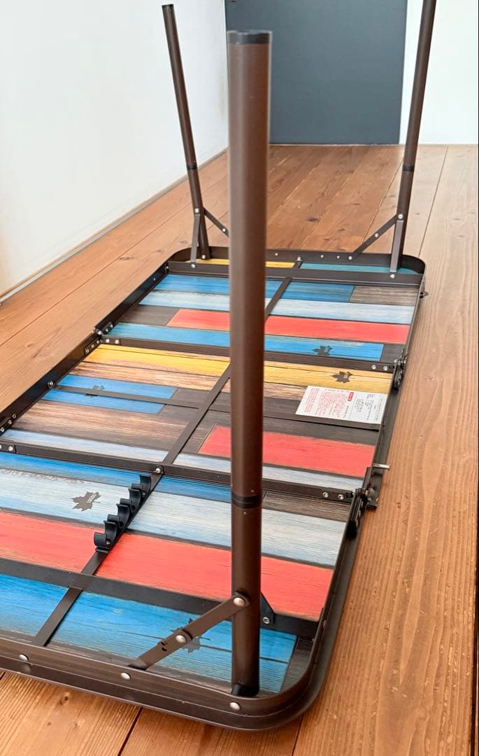 ロゴス（LOGOS）グランベーシック 丸洗い3FDスリムテーブル 美品