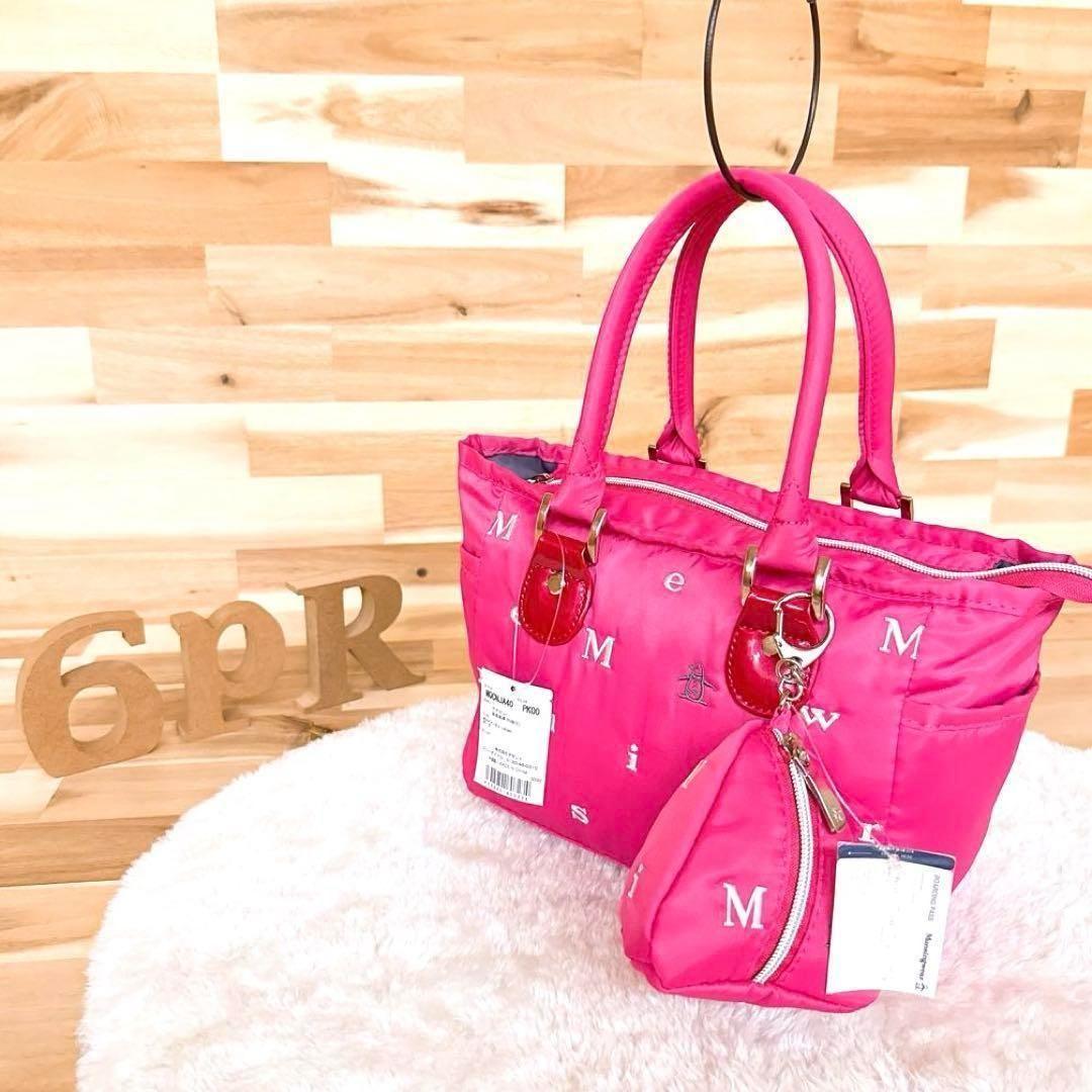 未使用【マンシングウェア】ゴルフ カートバッグ ミニ トートバッグ ハンドバッグ