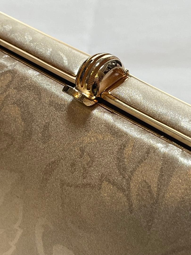 草履バッグセット 23cm シャンパンゴールド 二枚芯 木箱付き