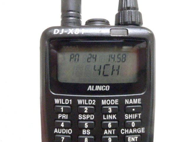 ミ*ン様 ALINCO DJ-X81 ワイドバンドレシーバー（受信機）初期化済