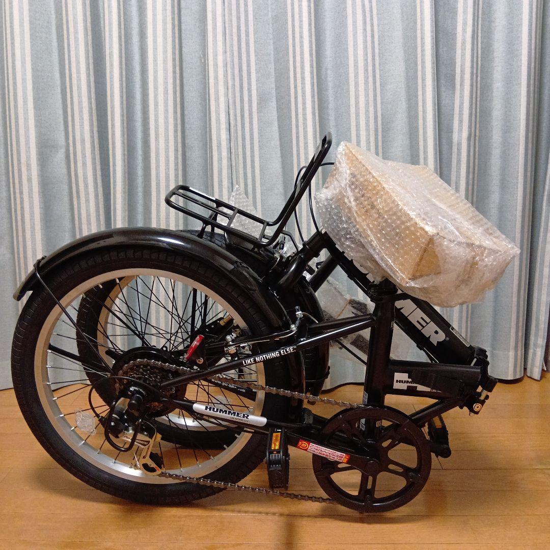 HUMMER 折りたたみ自転車 黒 2025年製