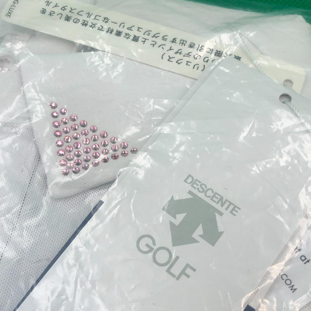 デサントゴルフ　バックプリーツスリーブレスシャツ　レディース　S【新品】