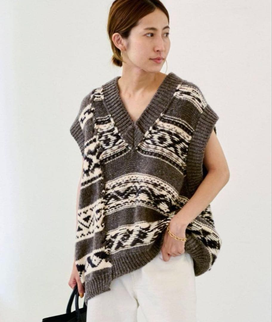 r*n様 【JANE SMITH/ジェーンスミス】3G カナディアン Vネックニ