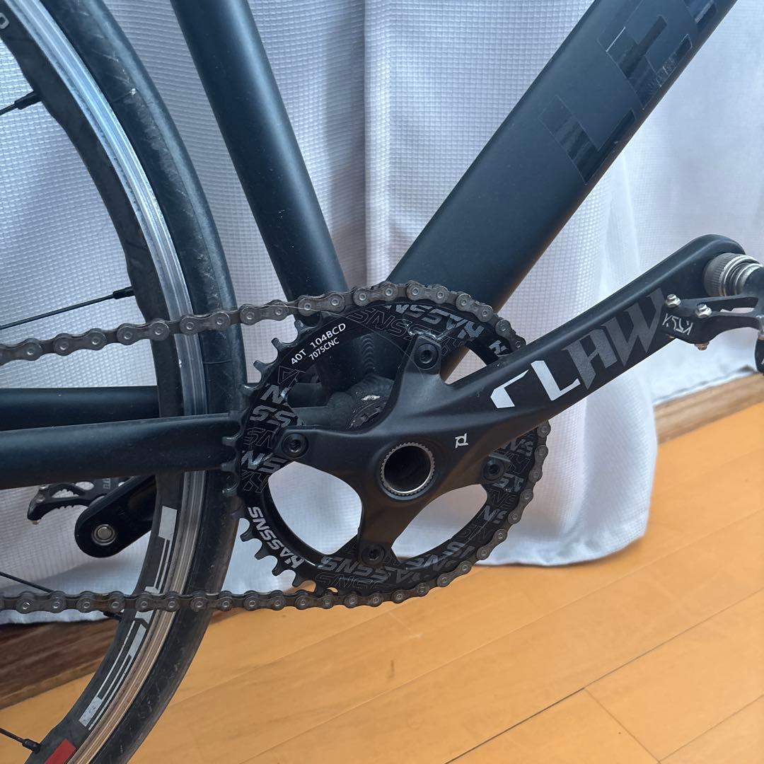 LEADER ロードバイク イエローグリップ