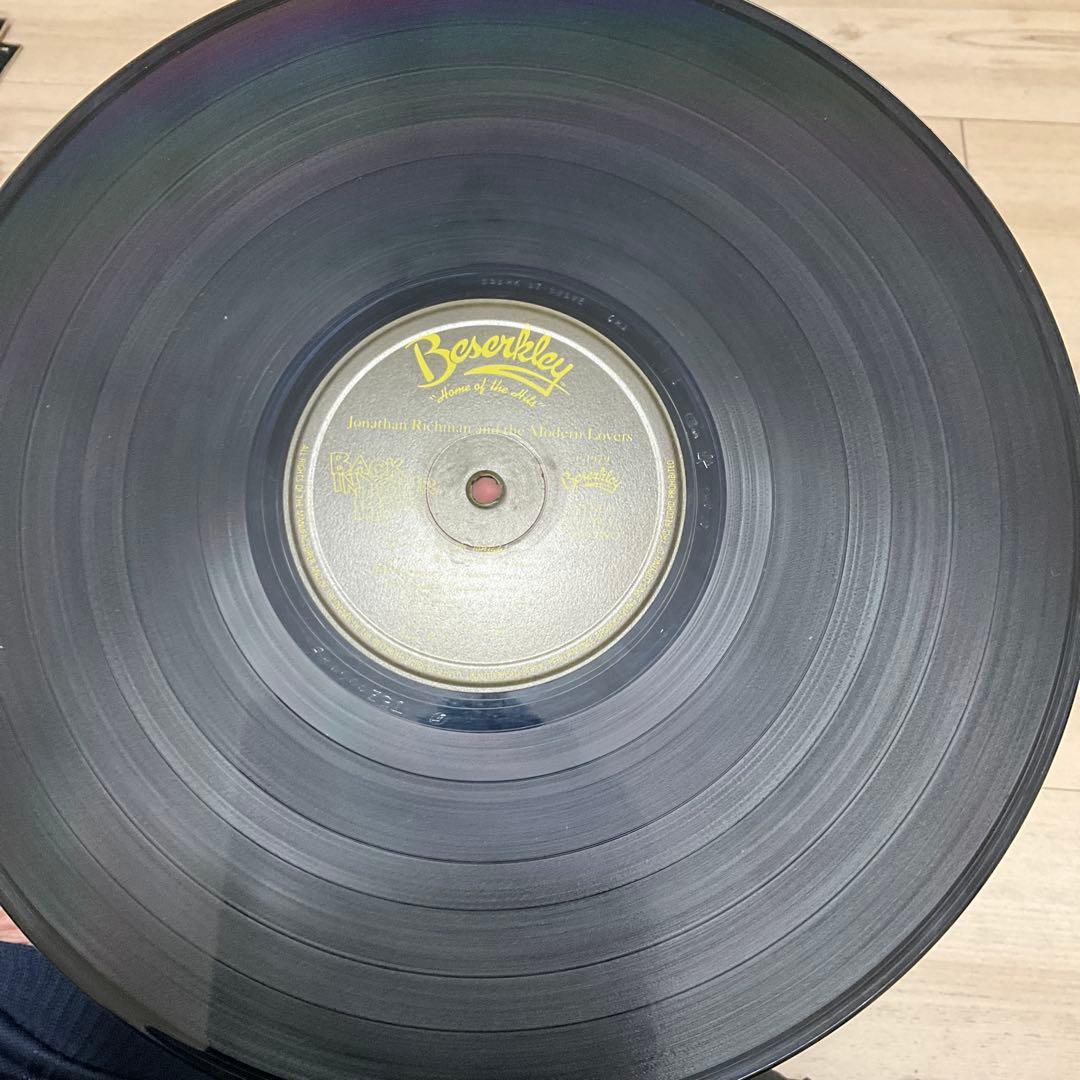 ジョナサンリッチマン　イギリス盤レコード　Back In Your Life