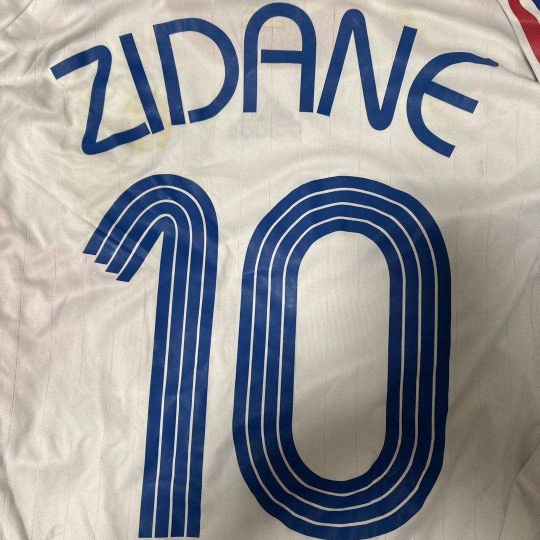 フランス代表　2006アウェイ長袖　選手支給用　10ジダン　タグ付未使用サイズＬ