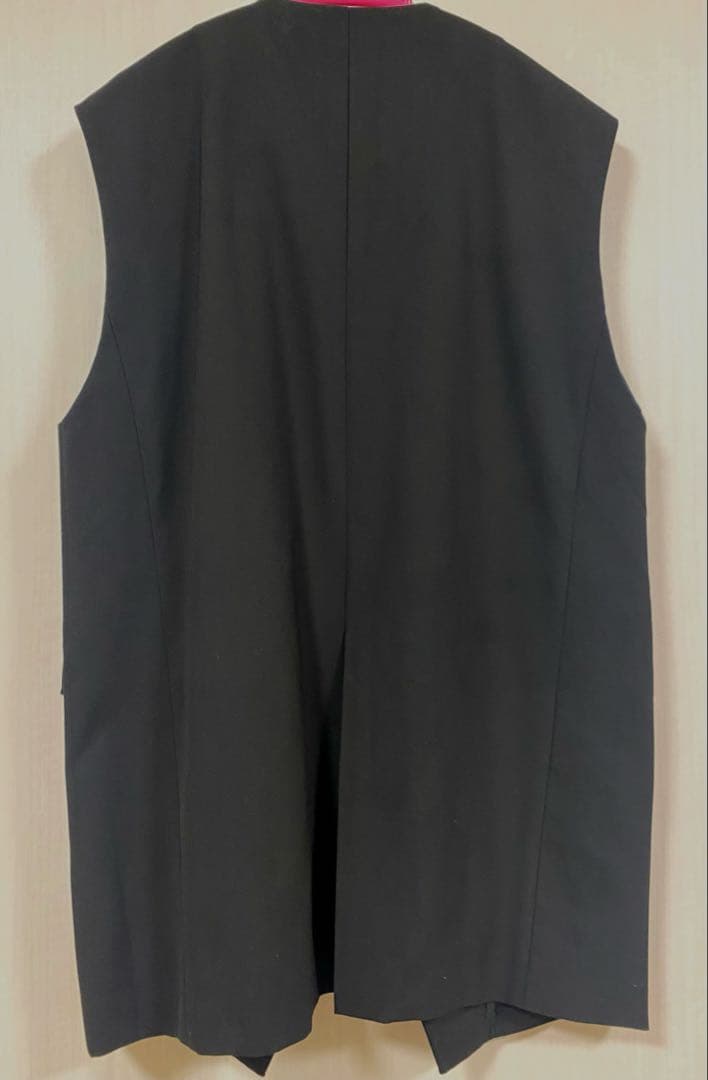 24SS AP STUDIO ルーズベスト ブラック