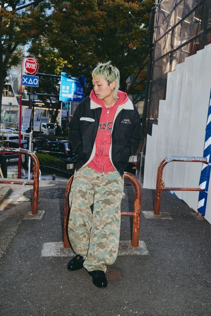 R*6様 新品 9090 Bullet Logo Boa Denim Jacke