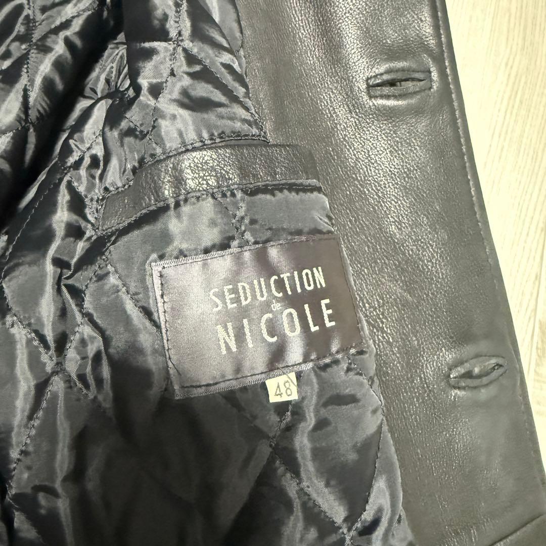 SEDUCTION by NICOLE 80's アーカイブ 鹿革 レザーコート